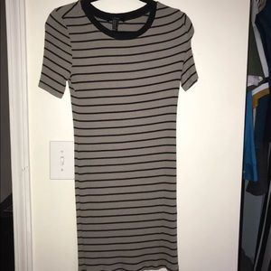 Body con striped dress